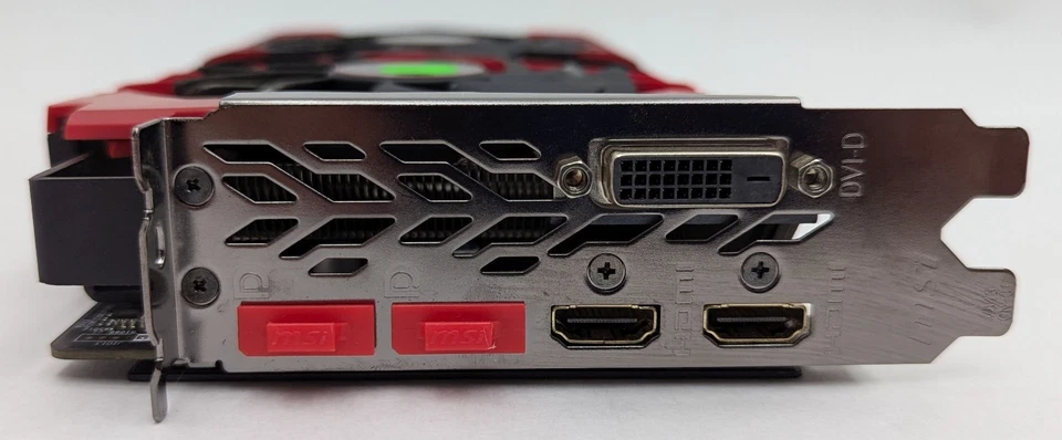 MSI Radeon RX 480 GAMING X 4GB GDDR5 PCI Express 3.0 x16 Video Graphics Card GPU - Image 3 of 4