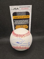 NY Yankee Jose Caballero Signed OMLB Ball JSA COA
