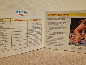 WWF Wrestlemania Challenge Nintendo NES Instruction Manual Ships SAME day