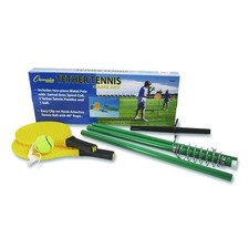 Champion Sports Tether Tennis Game Set, Two Paddles, Two Tennis Balls