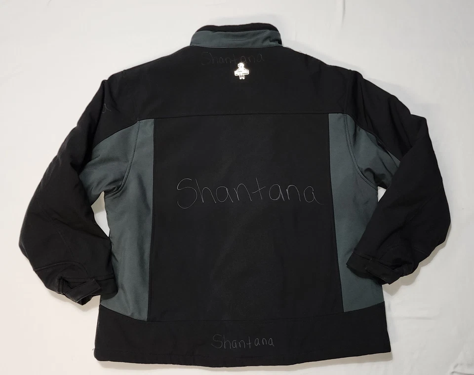 Chaqueta Softshell Aislada Refrigiwear Negra/Oliva Oscura Estilo 0490R Talla XL Foto 3 de 4