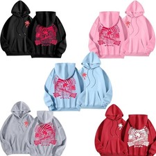 2025 Palm Puff Hoodies For Girls Butterfly Print Oversized Pullover Sweatshirt??