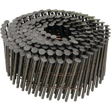 Bostitch C6R99BC Series Framing Nail, Coil Collation, 2 in L, Steel, Ring Shank,