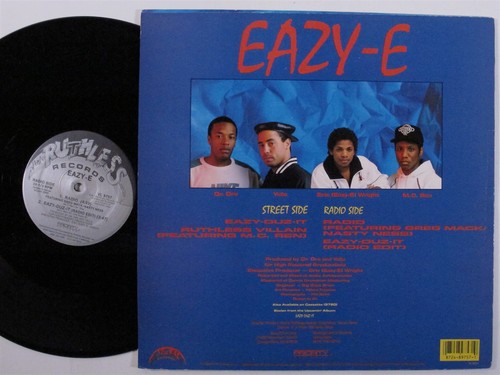 EAZY-E Eazy-Duz-It RUTHLESS 12" VG++/VG+ m - Picture 2 of 2
