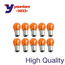 10 Pieces 1156 Auto Car Miniature Automotive Light Bulb Amber Fit For Car 10 Pieces 1156 Auto Car Miniature Automotive Light Bulb Amber Fit For Car