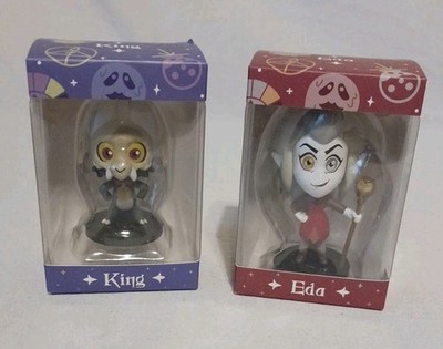BRAND NEW IN BOX Lot of 2 Dream Dove Mini Vinyl Figures: King & Eda