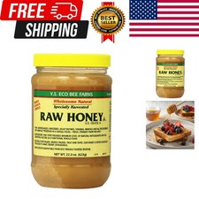 Y.S. Eco Bee Farms Raw Honey - 22 oz, Pack of 2