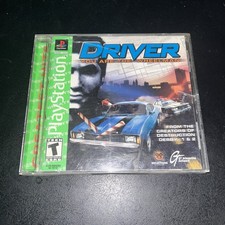 Driver (Sony PlayStation, 1999) PS1, Green  Label, CIB. Tested!