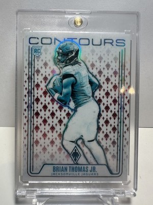 2024 Panini Phoenix Brian Thomas Jr. Contours Red /99 Rookie RC Jaguars