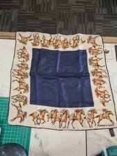 DANIEL LA FORET Vintage Scarf Handkercheif 18"x18"