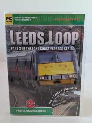Microsoft Train Simulator Add on Leeds Loop East Coast Express Series Part 3 PC