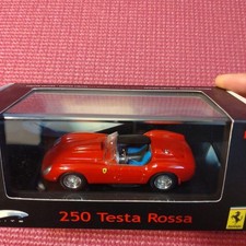 For Sale!Ferrari 250 Testa Rossa Miniature Car 1/43 Mattel Kyosho