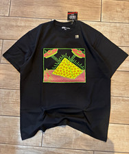 Uniqlo UT Archive Men's Black Graphic Print Crew Neck Short Sleeve T-Shirt XL