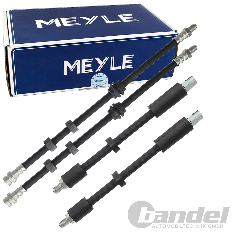4x MEYLE BREMSSCHLAUCH VORNE+HINTEN passend für BMW 1er E81 E87 3er E90 E31 E92 - Bild 1 von 1
