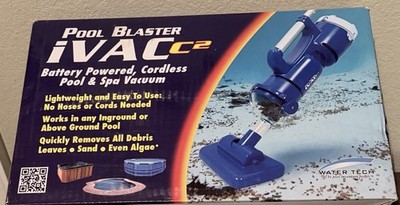 Pool Blaster IVAC C2 Cordless Battery Powered Pool Vacuum 12 GPM