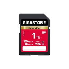 GIGASTONE 1TB SD Card, Camera Plus, V30 SDXC Memory Card High Speed UHD Video...