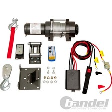 MOTOR-SEILWINDE PROFI 4.800 KG MIT KABEL UND FUNKFERNBEDIENUNG