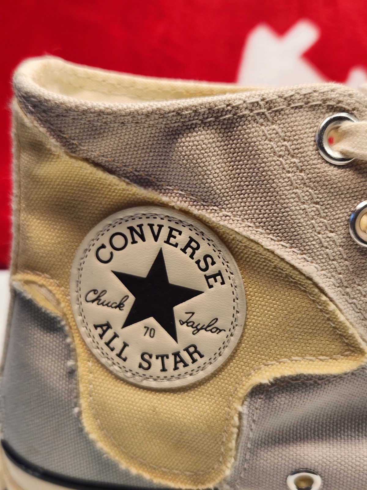 Converse Chuck Taylor 70 Patchwork Distressed Hig… - image 7