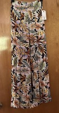 Billabong Women's Wide Leg Floral Multicolor Pants