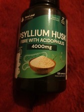 Acidophilus & Psyllium Husk Capsules - Fibre Supplement for Digestion