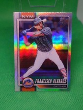 2026 Topps Series 1 #337 Francisco Alvarez Rainbow Foil Mets