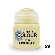Citadel Colour Paint Layer: Dorn Yellow (12 ml)