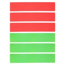 6Pcs PVC Sports Floor Spot Markers for Agility Training and Outdoor Court Use