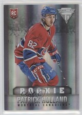2013-14 Rookie Anthology Titanium Update Jersey Number 4/82 Patrick Holland 1e15