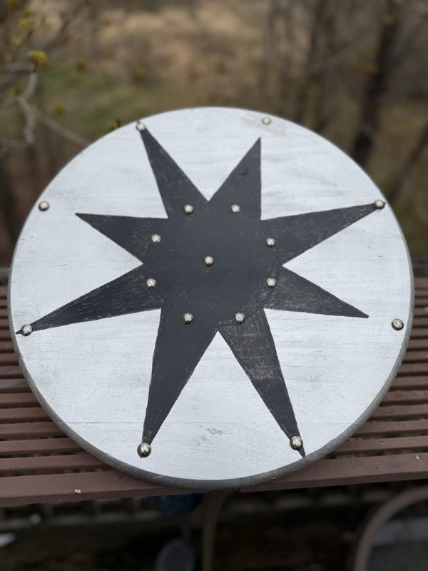 Handmade Wooden Shield