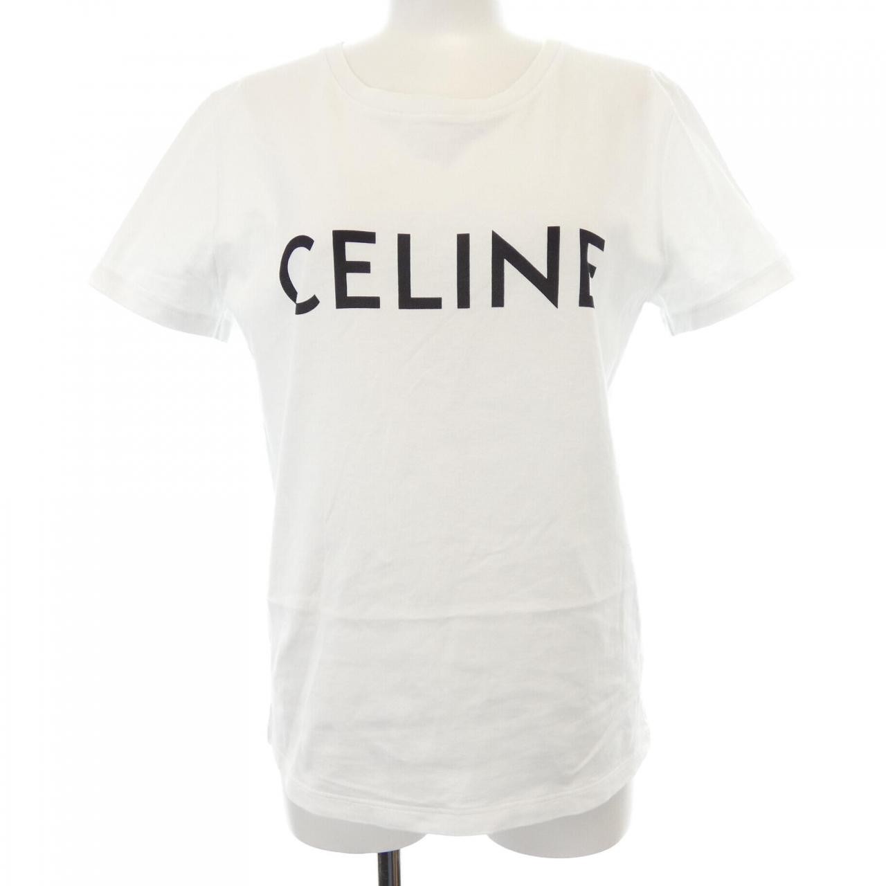 Authentic Celine Classic Logo T-shirt 2X314916G #241-003-970-3410