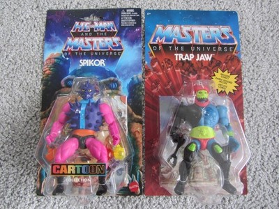 HE-MAN Masters of the Universe : SPIKOR + TRAP JAW Cartoon Collection NEU OVP !!