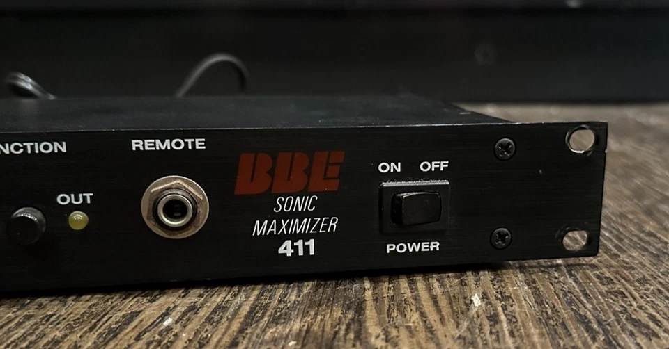 BBE Sonic Maximizer Gate 411 Mono Dynamic Signal Processor Tested 100-120V - Image 4 of 4
