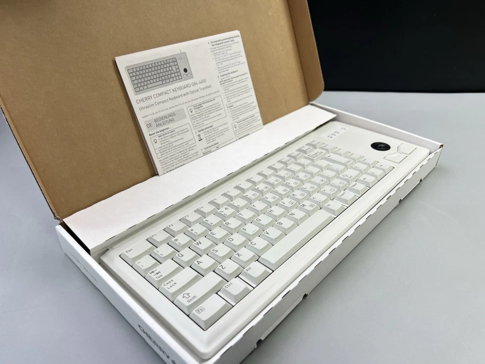 G84-4400 USB TRACKBALL KEYBOARD GRY, COMPUTER CONNECTOR USB, CONNECTI FOR CHERRY - Image 2 of 4