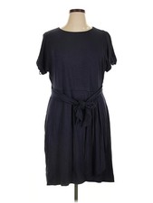 NWT Chaps Women Black Casual Dress XL
