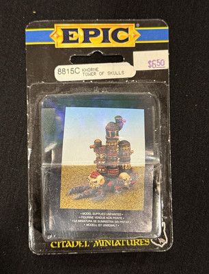 Games Workshop Warhammer 40K Epic Khorne Tower of Skulls 8815C Unpainted