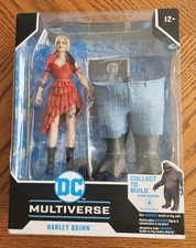 McFarlane DC Multiverse HARLEY QUINN Suicide Squad  4 King Shark BAF New in Box