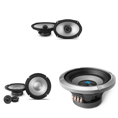 Alpine S-Series S2-S80C, S2-S69 & S2-W8D4 8'' Bundle