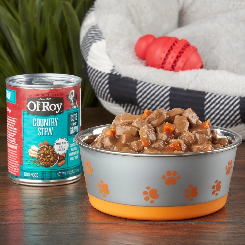 Chicken Flavor Stew Wet Dog Food for Adult Dogs, 13.2 oz Can, 6 Pack
