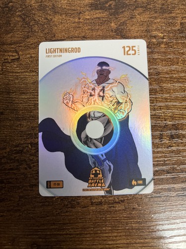 2025 Bo Jackson Battle Arena Update Fire Tracks Battlefoil Lightningrod #FT-59