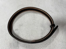 SAFARILAND 94 BUCKLELESS DUTY BELT W/ HOOK LINING 2.25" HI-GLOSS BLACK SIZE 44