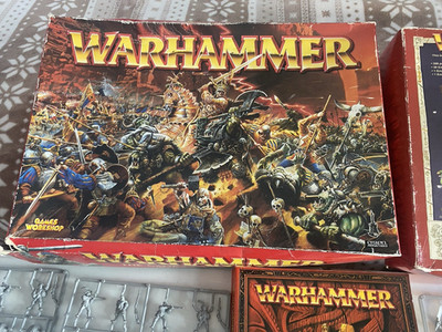 Warhammer Fantasy Battles 6th Edition Starter Set Empire Orcs Near Complete
