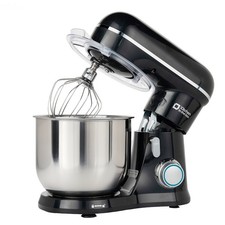 Kitchen in the Box Stand Mixer 10-Speed Compact Design black For 1-2 People