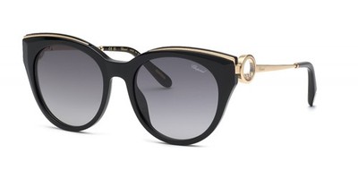 Chopard SCHL04S Nero lucido 55/19/130 Damen Sonnenbrillen