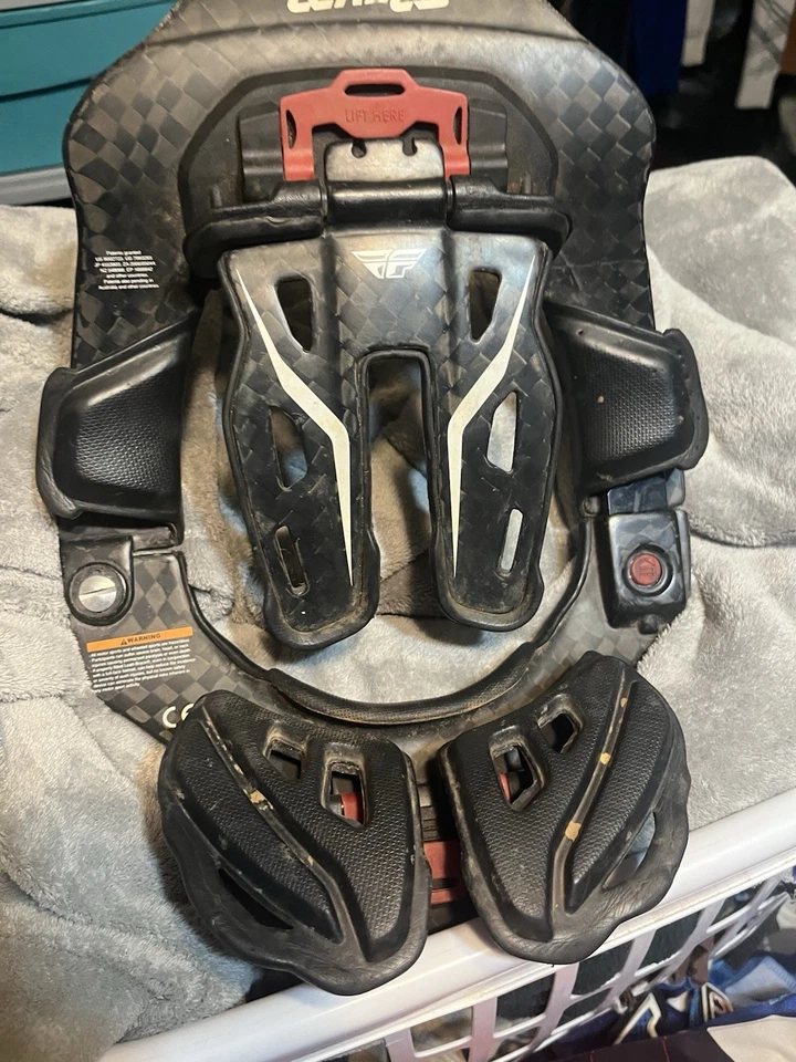 Protector de cuello de fibra de carbono Leatt Motocross MX Foto 2 de 3