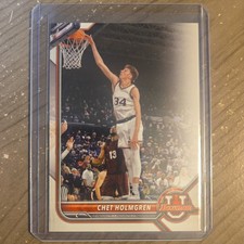 2022 Bowman U Chet Holmgren Rookie RC #89 Thunder