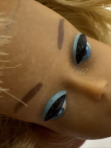 Barbie bambola vintage 1958 Giappone capelli biondi ginocchia pieghevoli nuda - Foto 14 di 15