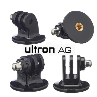 Ultron Selfie-Stick Adapter für GoPro 168377 | 1/4 Zoll Gewinde auf GoPro HERO