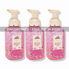 NWT Bath  Body Works Milk Bar Birthday Cake Foaming Hand Soap Lot of 3 DXD
