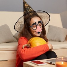 Silly Glasses for Adults Big Nose Halloween Eyeglasses Man Novelty Glssses