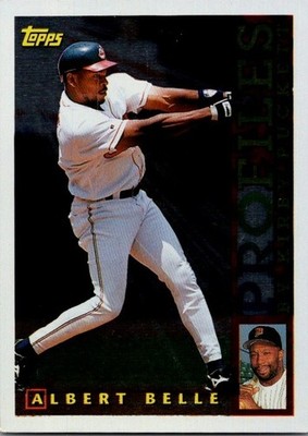 1996 Topps - Profiles Albert Belle #AL-03